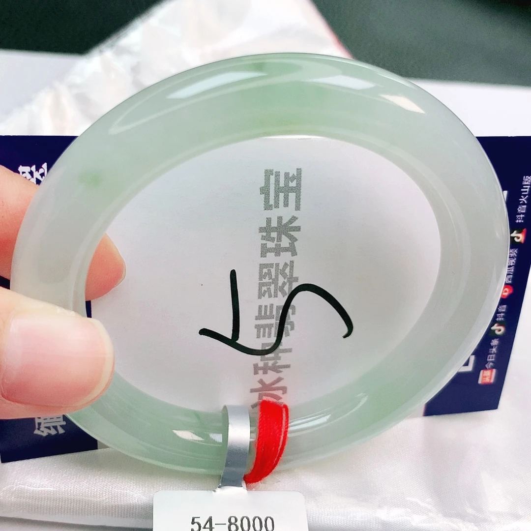 翡翠未镶嵌手镯缅甸天然a货翡翠手镯