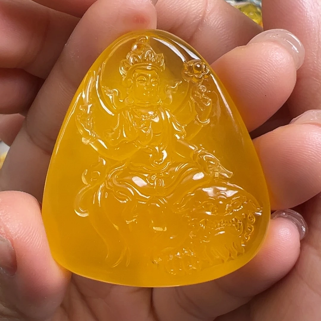 裸石蜜蜡未镶嵌蜜蜡