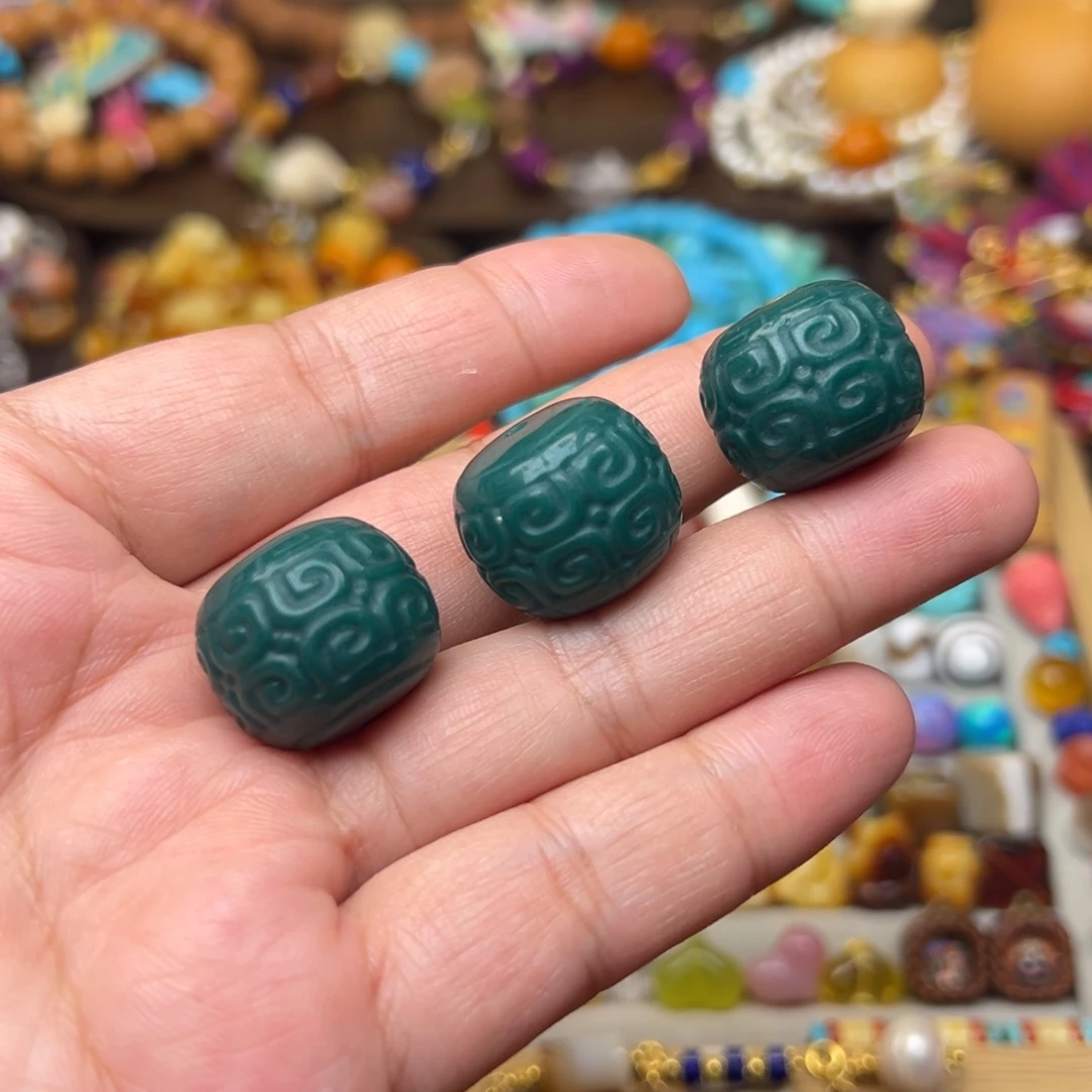 玻璃DIY20mm回纹老型发一颗