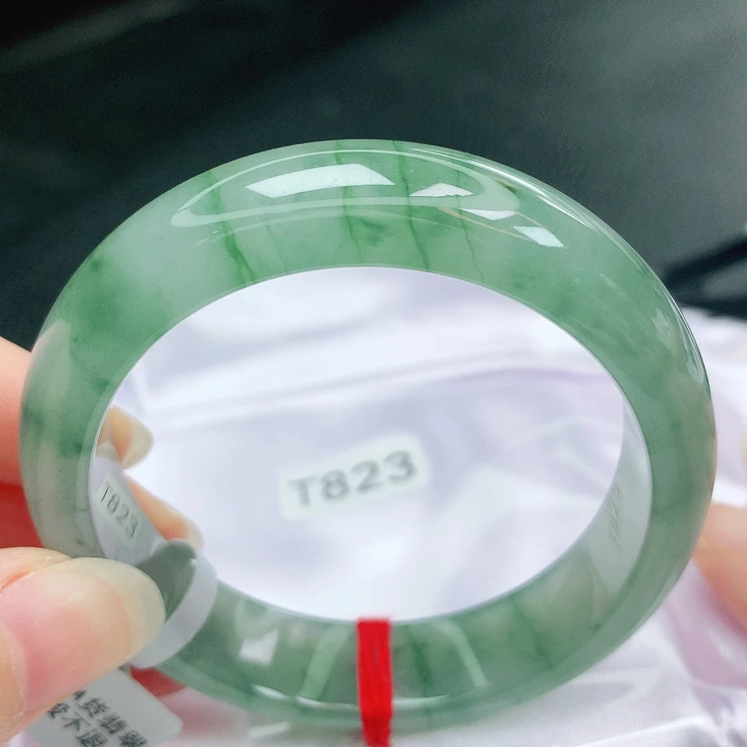 【闪购商品】未镶嵌手镯翡翠缅甸天然a货翡翠57贵