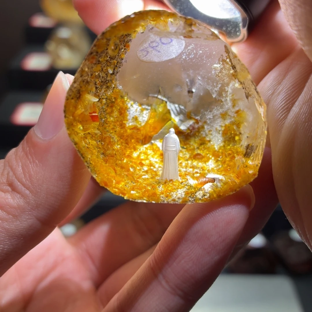 未镶嵌水晶珠宝半成品