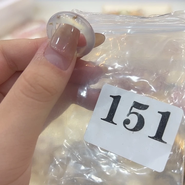 合金戒指玛瑙/玉髓151港15