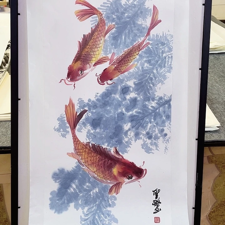 国画张圣敏先生纯手绘作品