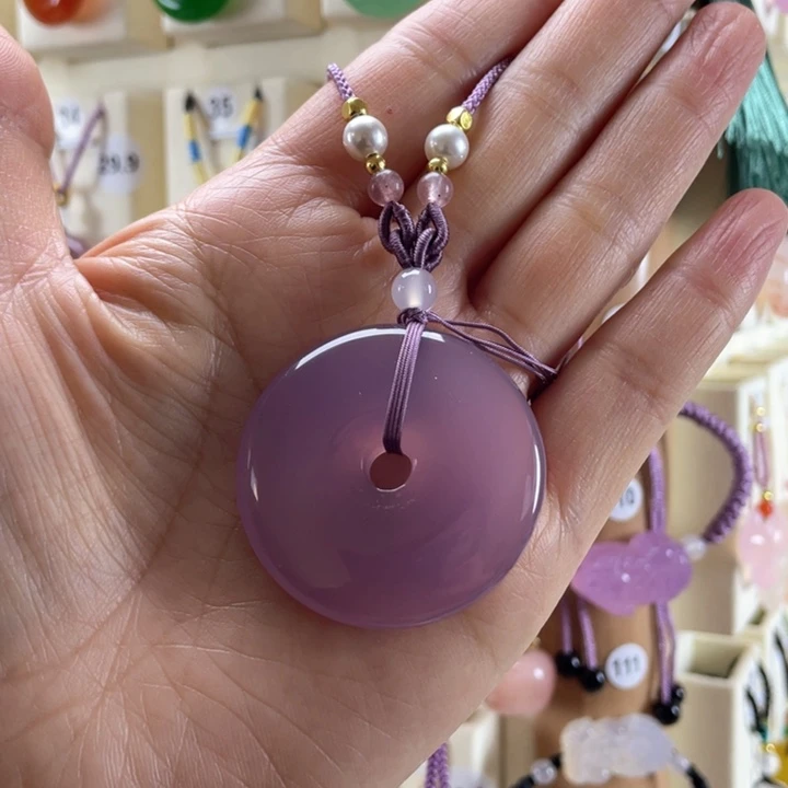 玛瑙/玉髓颈饰未镶嵌这***美