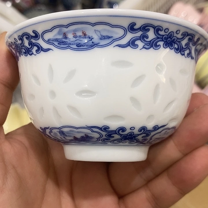摆件景德镇陶瓷主人杯2455