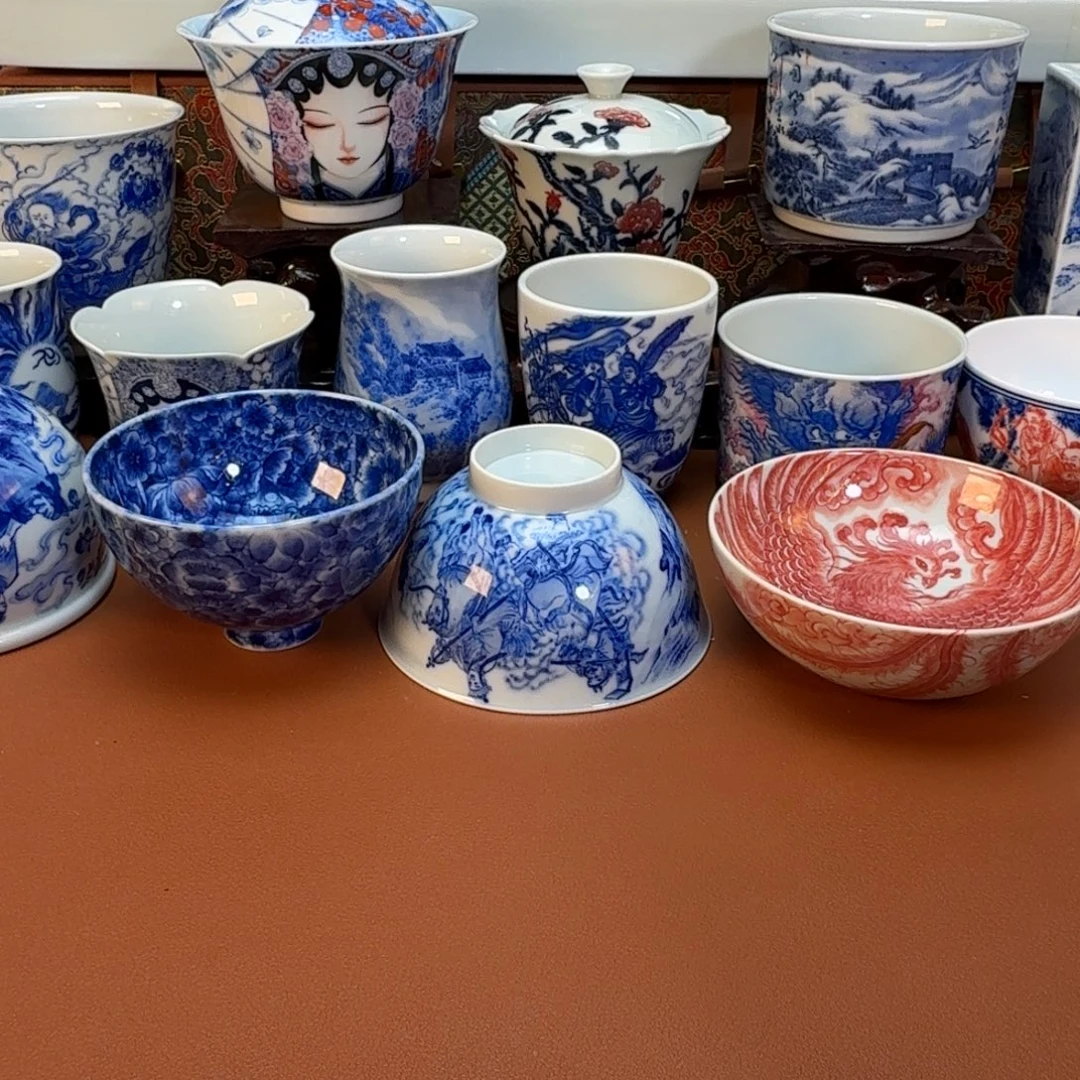 学***g杯子景德镇全手工手绘陶瓷