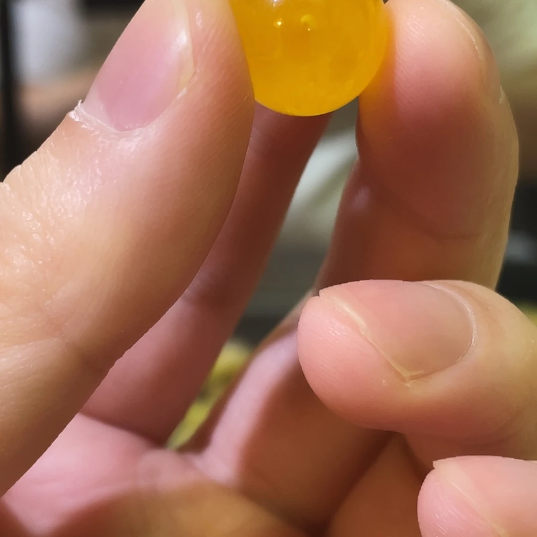 一***阳琥珀未镶嵌手链13mm