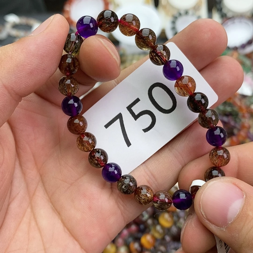 水晶未镶嵌手链手链