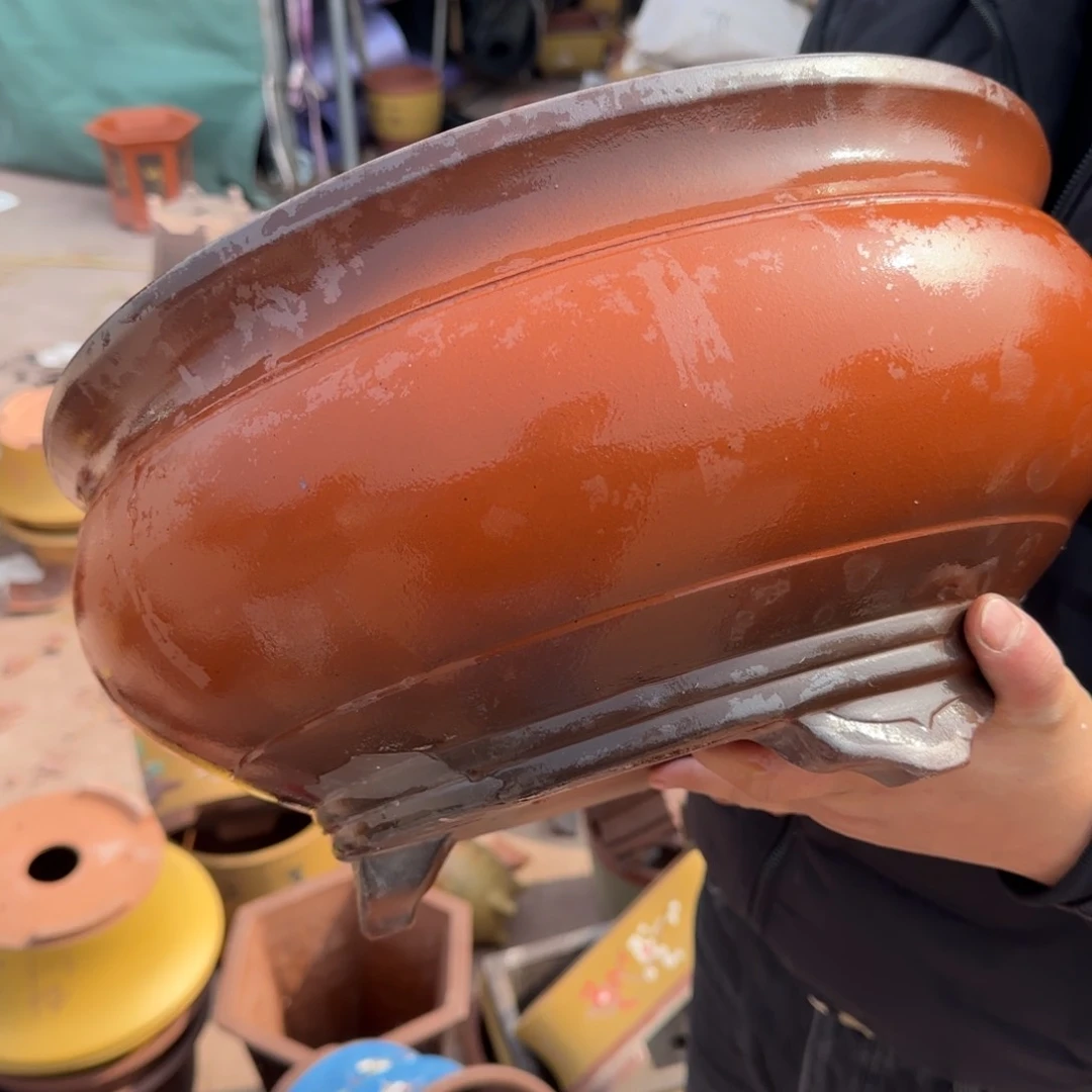 紫砂花盆口径30.15口径