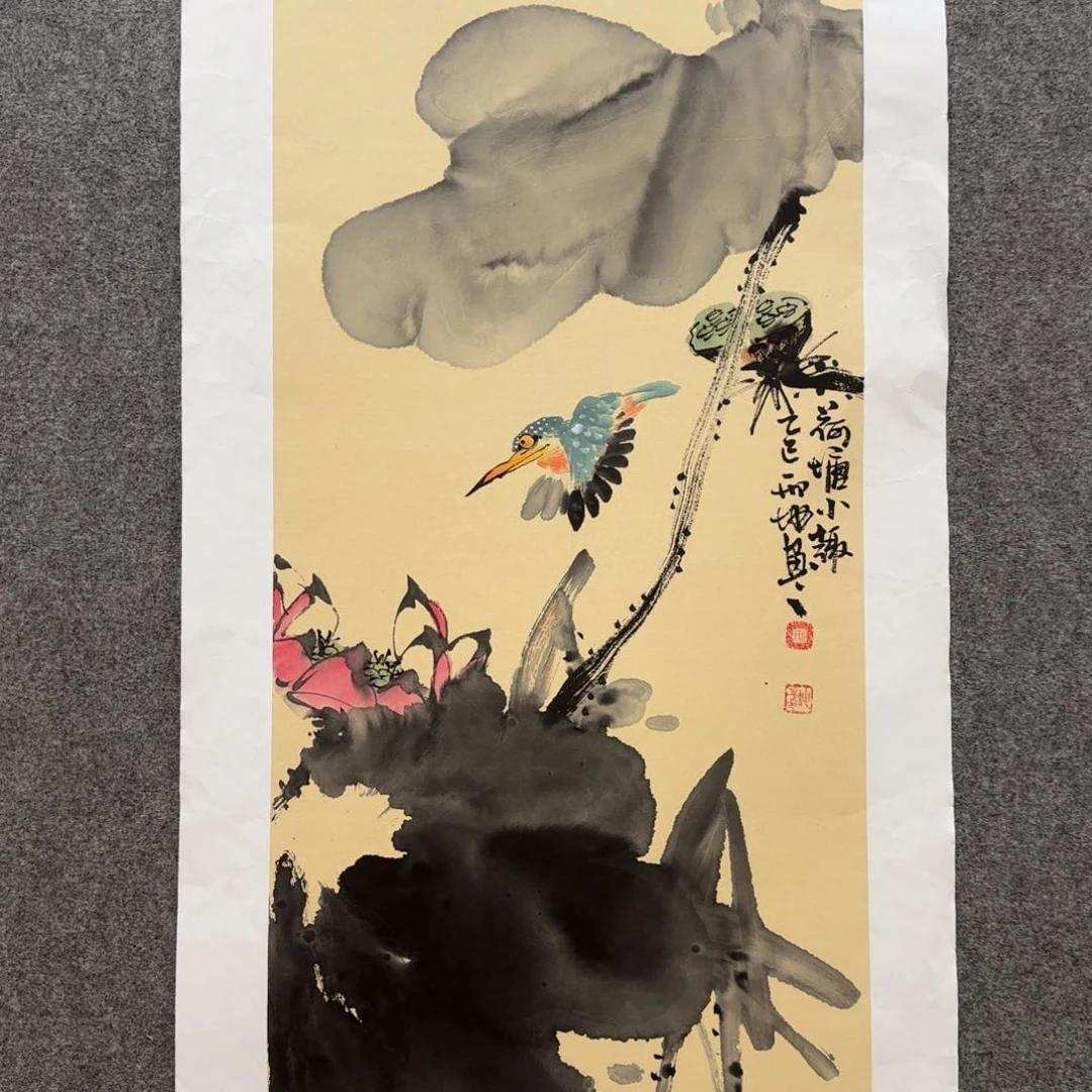 国画zz邢坤老师手绘作品