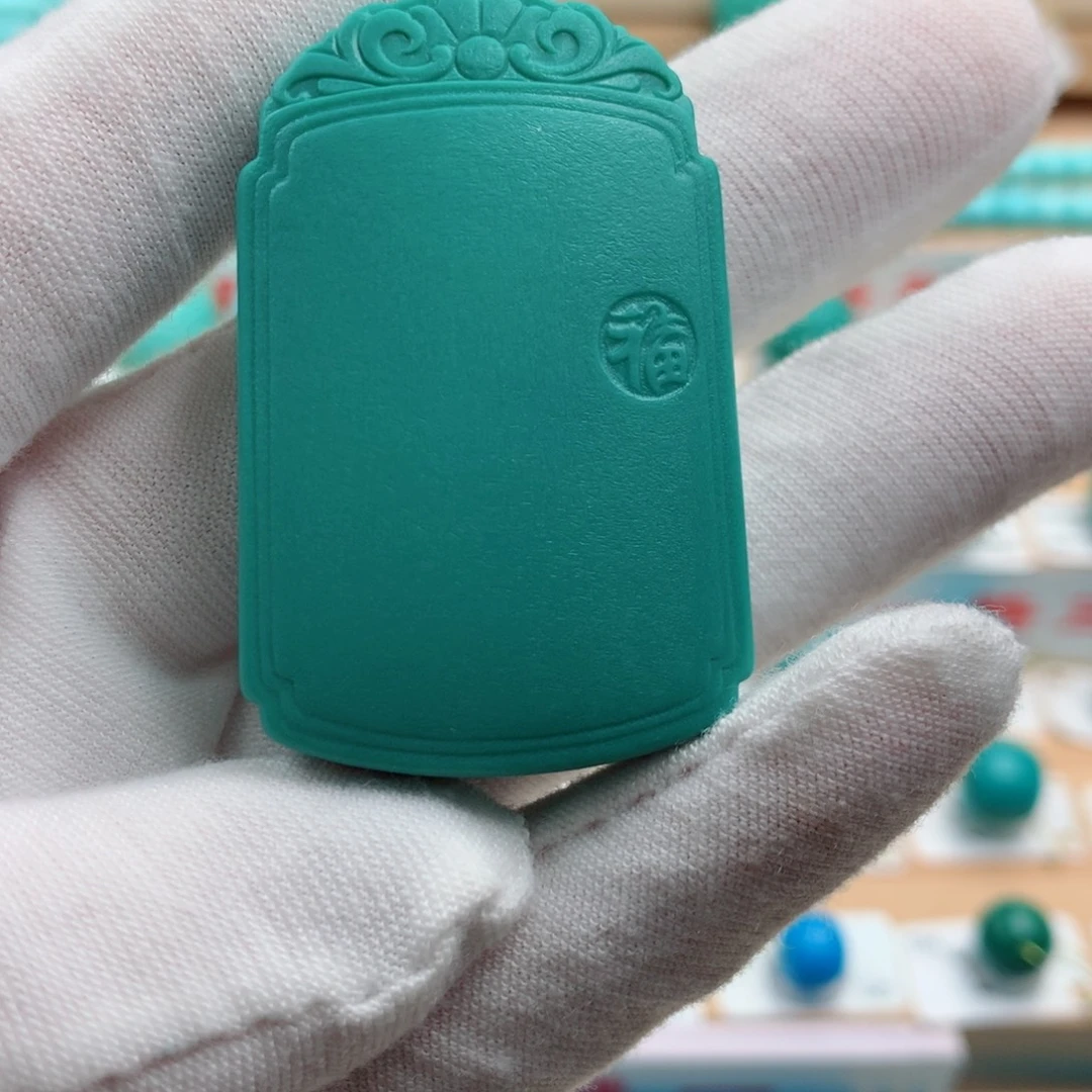 盐***虾绿松石未镶嵌发饰