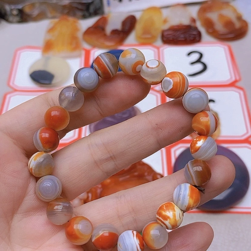 【闪购商品】玛瑙/玉髓未镶嵌珠宝半成品勇*