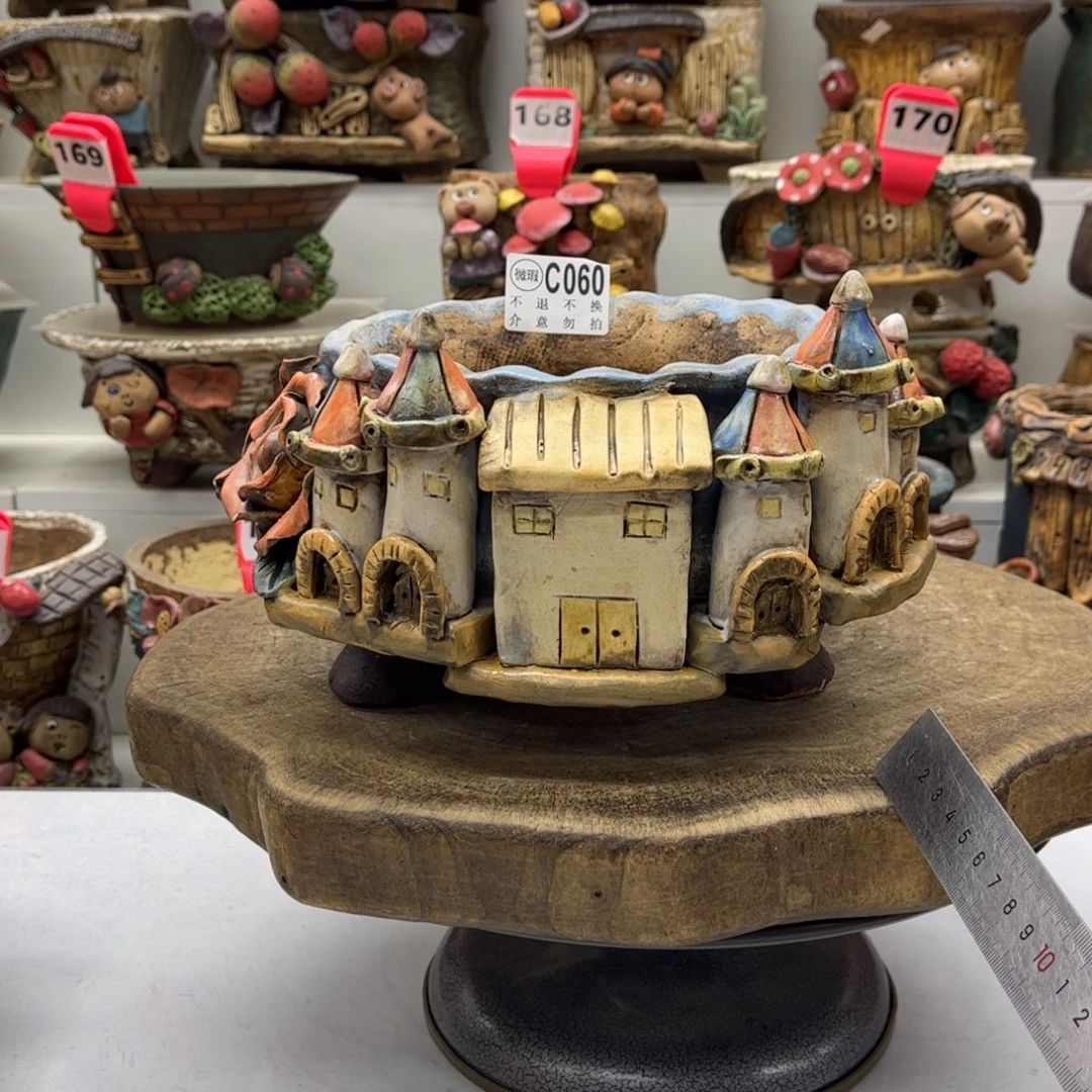 花盆060陶然瑕疵福利