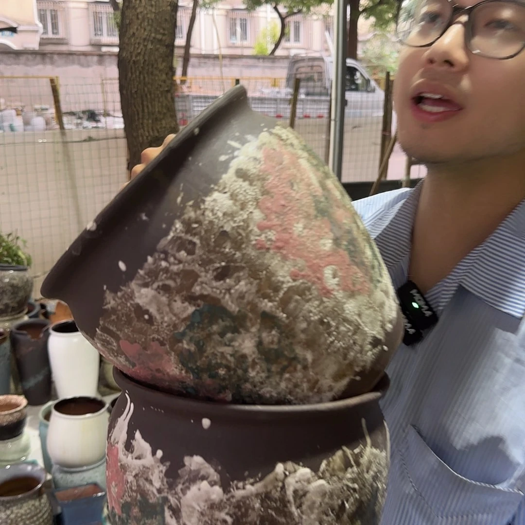 紫砂花盆 尺寸20@20