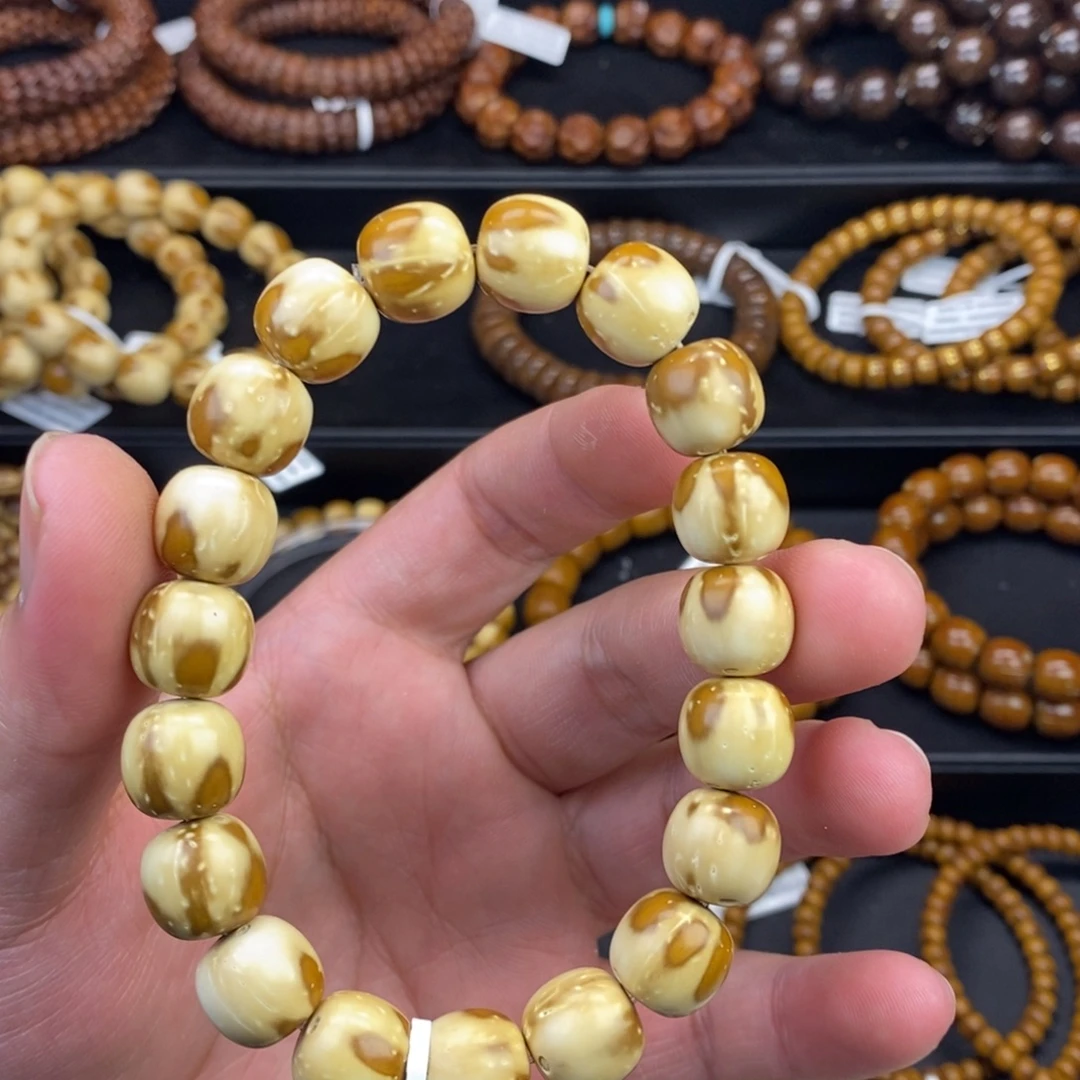 紫金鼠手串花皮非实心老型