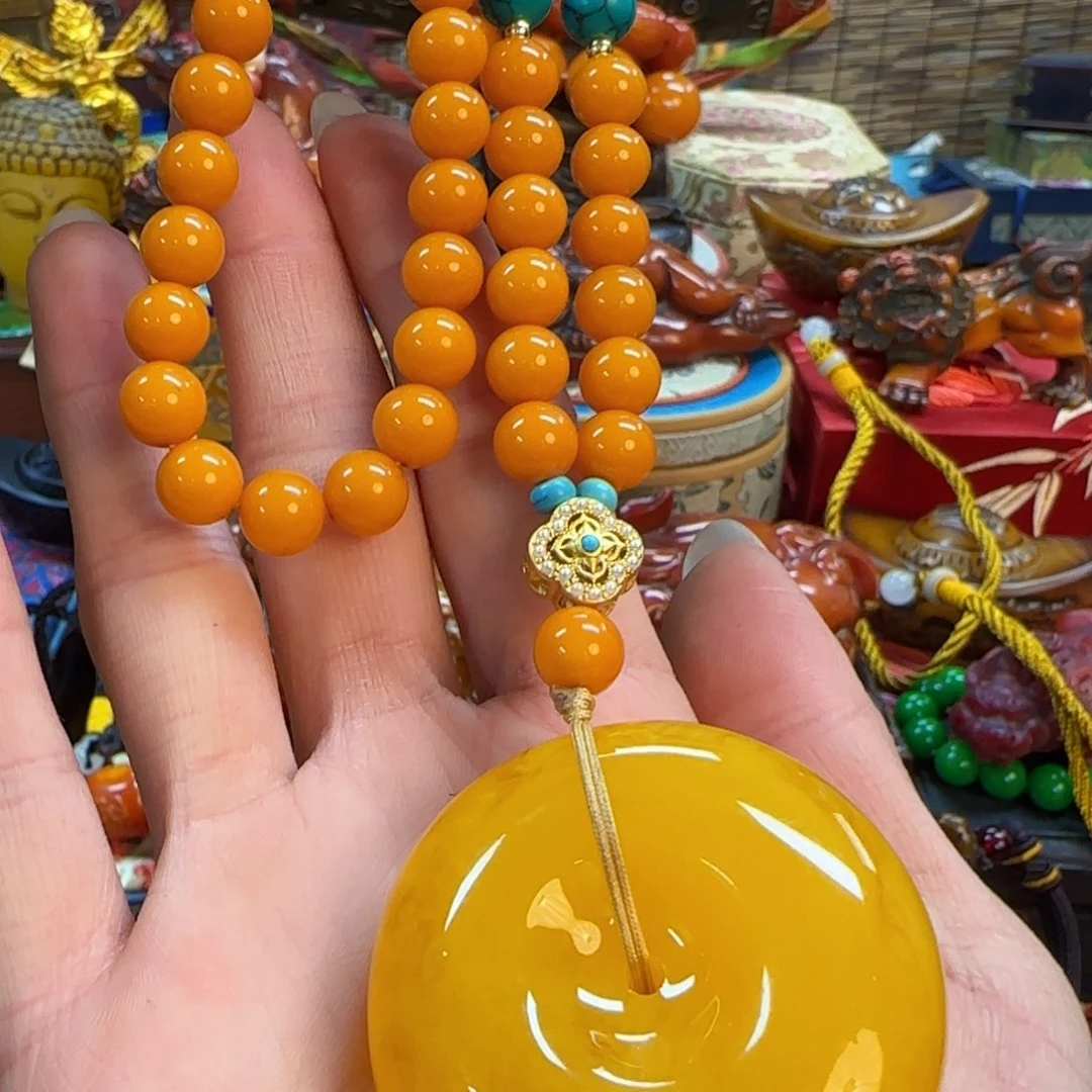 蜜蜡裸石未镶嵌卓玛推荐