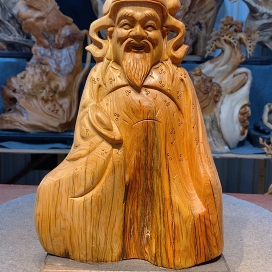 柏木（崖柏）根雕摆件