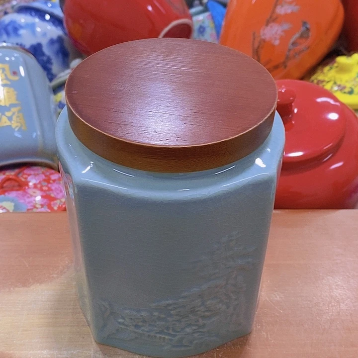 摆件茶叶罐储存罐密封罐