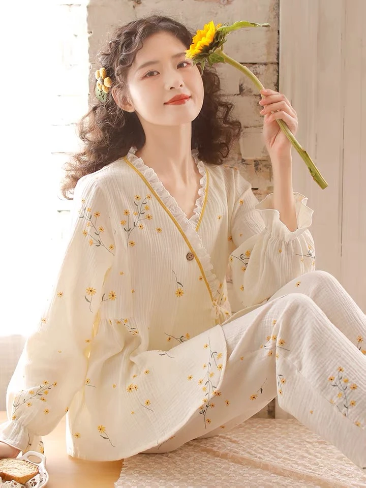 【一号链接孤品】撤柜清仓四季月子服套装孤品哺乳喂奶产后家居服