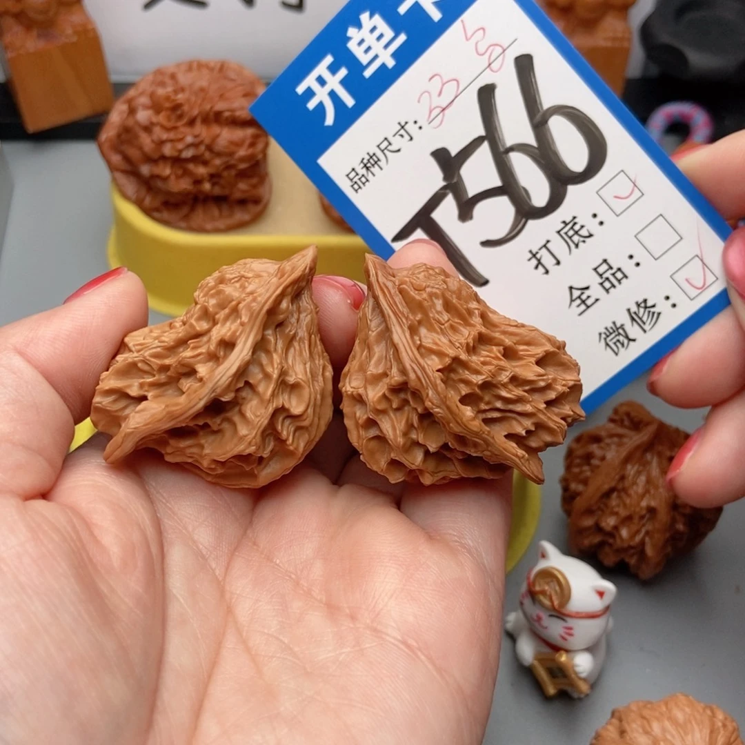 桃核吊坠核桃小鸟