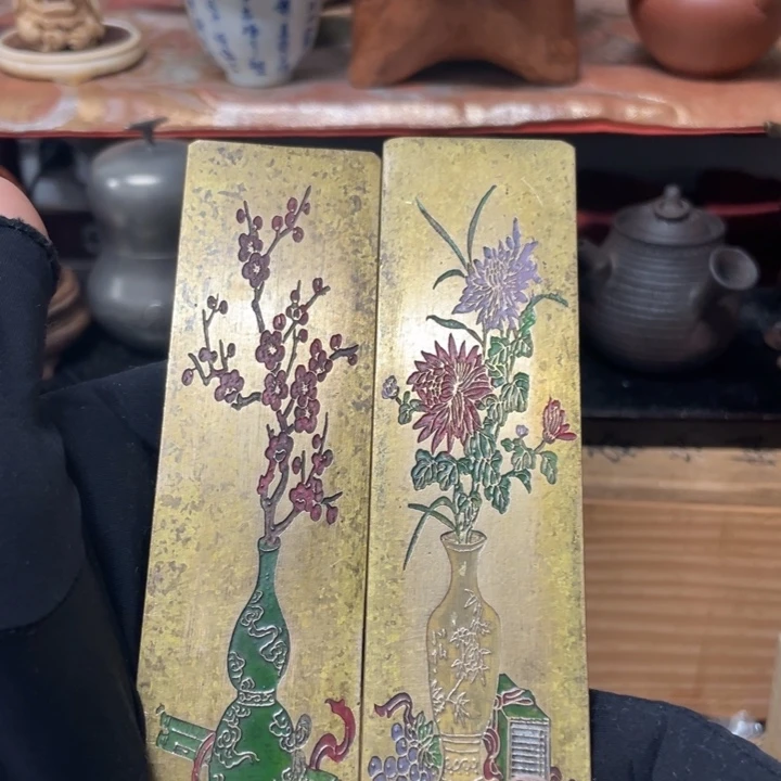 铜中古工艺品摆件