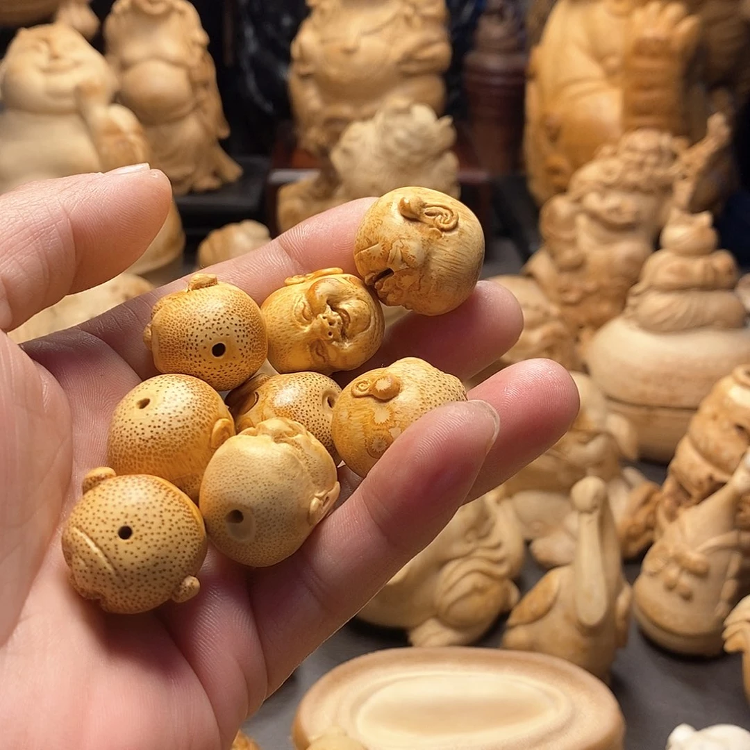 竹?****?竹根雕手工八大弥勒