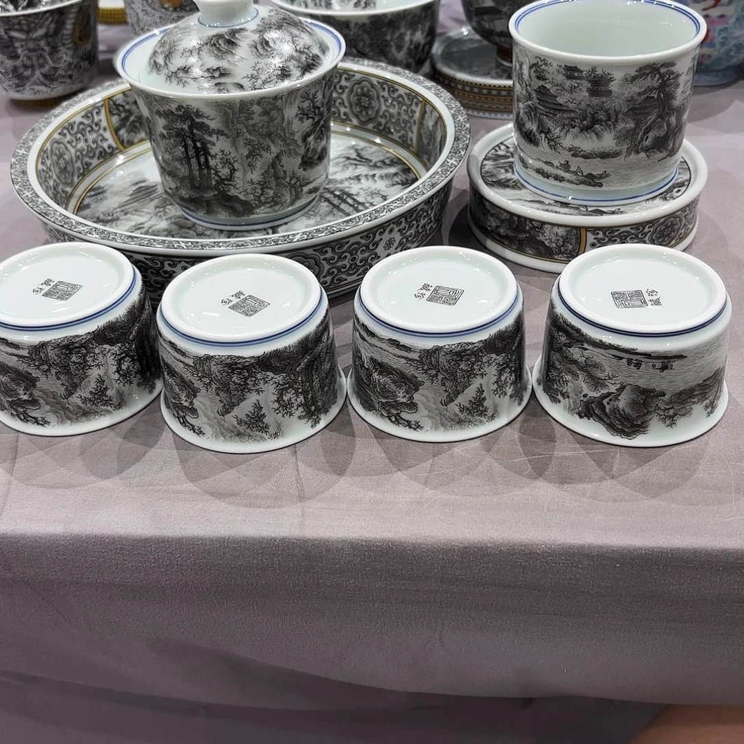 瓷片叁****心景德镇瓷器展在