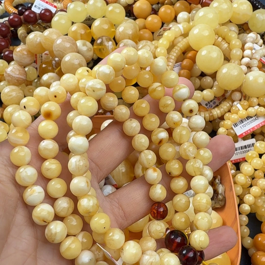 琥珀未镶嵌珠宝奇石