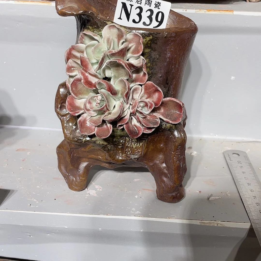 紫砂花盆岁**好景德镇陶瓷花盆339