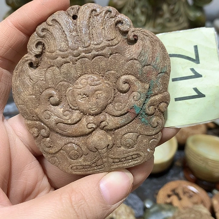 和田玉未镶嵌戒指