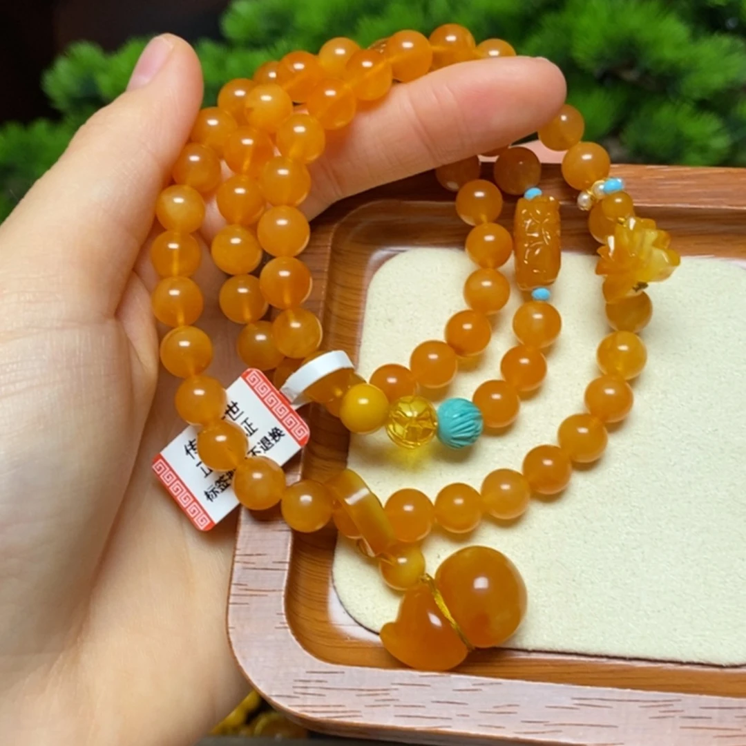 【闪购商品】手链蜜蜡未镶嵌手串