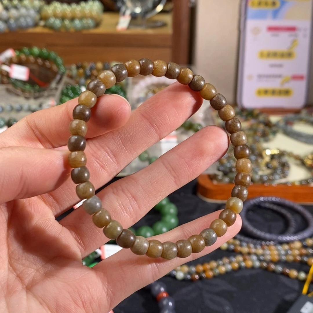 和田玉手链未镶嵌