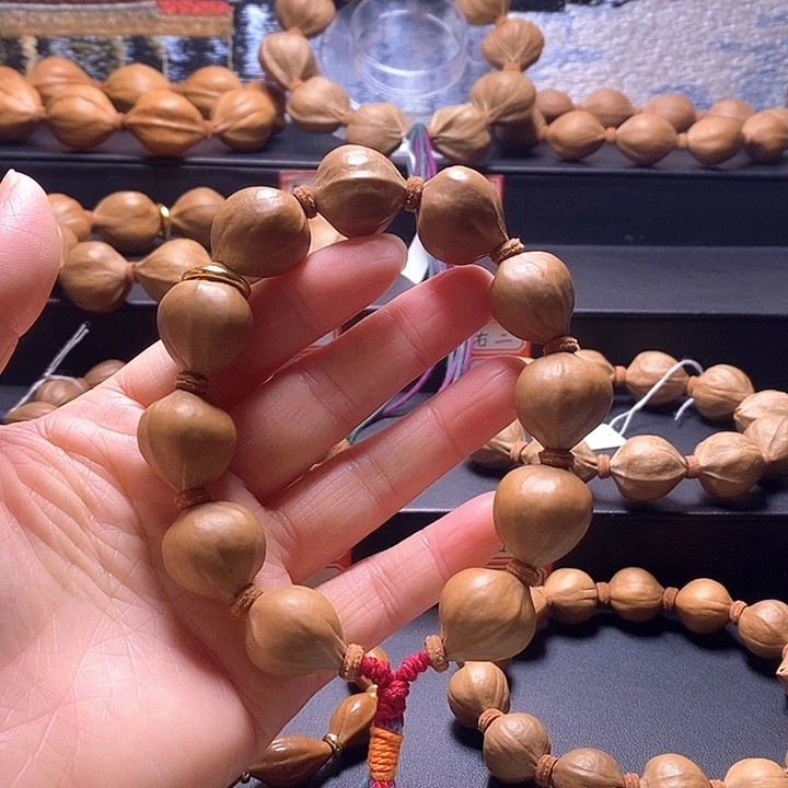 橄榄核手串蒜头19×21