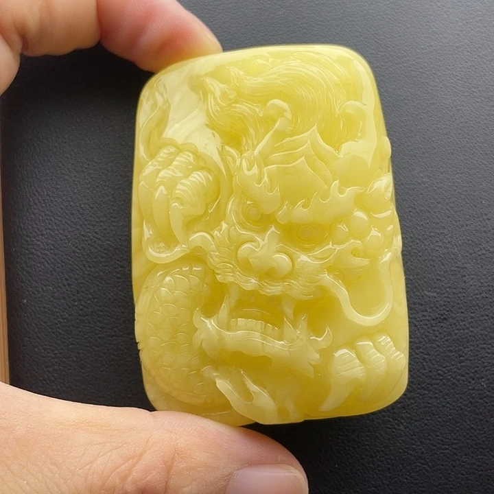 琥珀颈饰未镶嵌天然琥珀蜜蜡