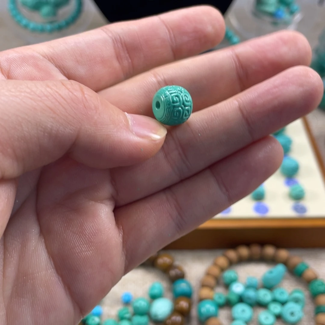 十堰手工雕刻配饰配珠，直径11
