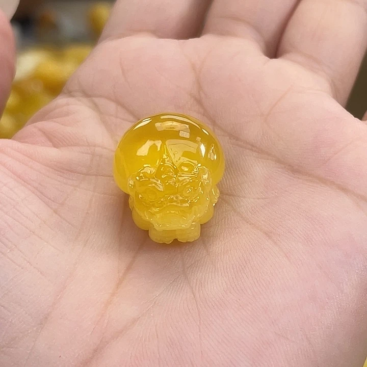 琥珀未镶嵌珠宝奇石琥珀h41