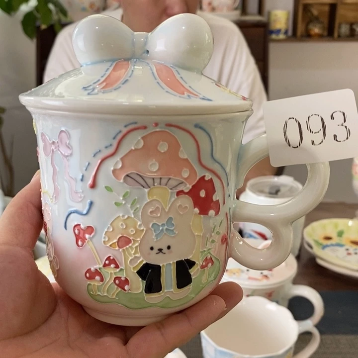 瓷片景德镇釉下手绘