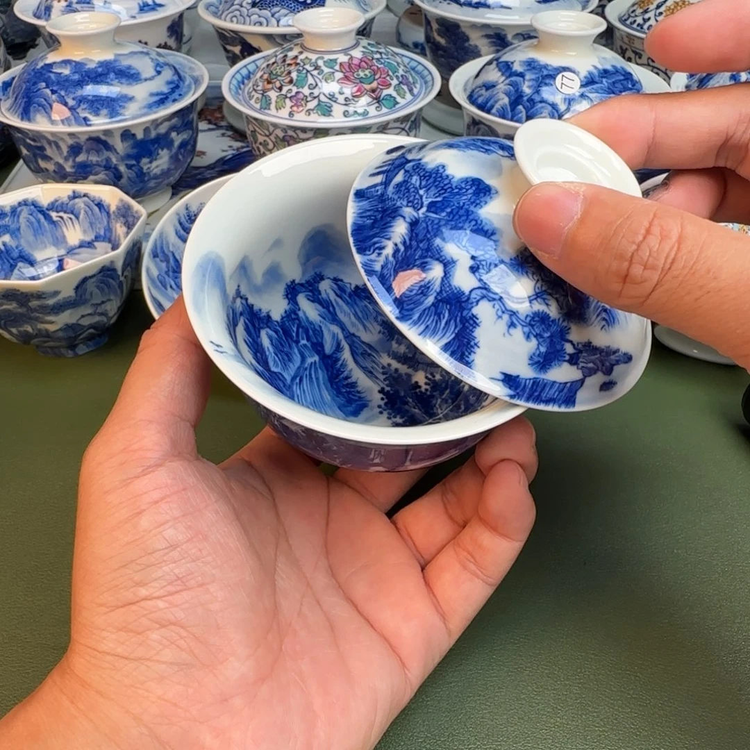 纯手工纯手绘茶具90