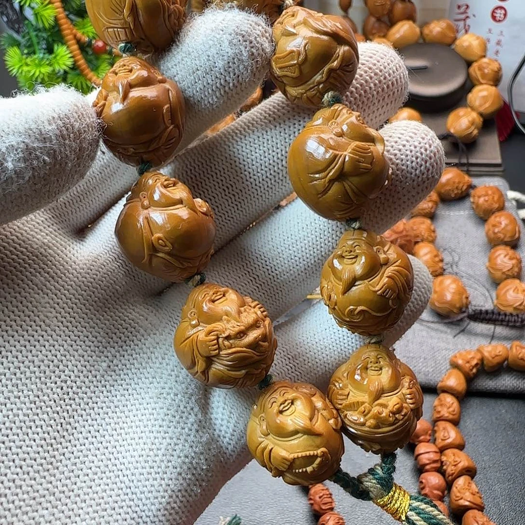 手串/手链橄榄核财神