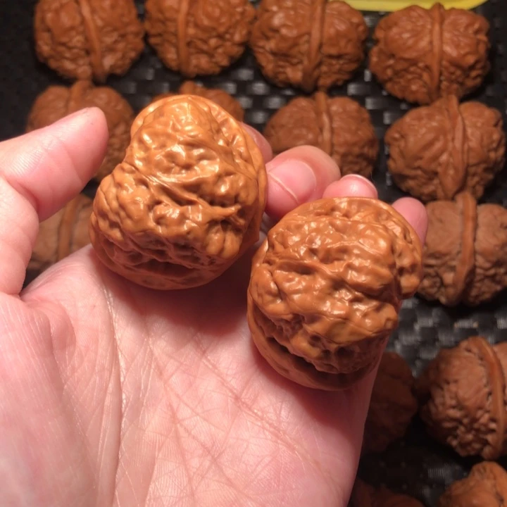 文玩核桃把件三角蛙41