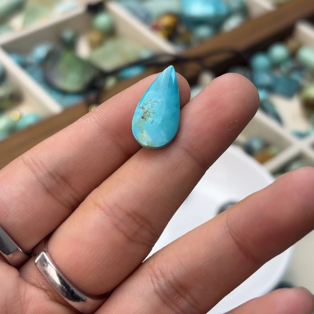 南红玛瑙未镶嵌绿松石