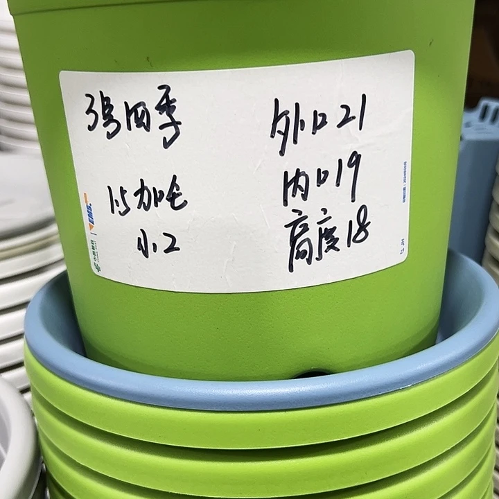 特价3号四季口21高18白色10个无托