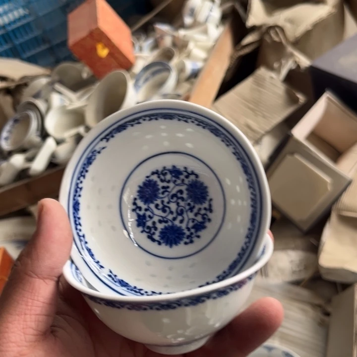 碗陶景德镇高温细白瓷