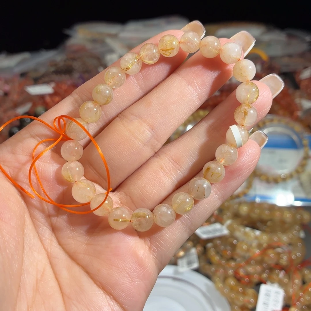 未镶嵌手链水晶金发晶卡7.3