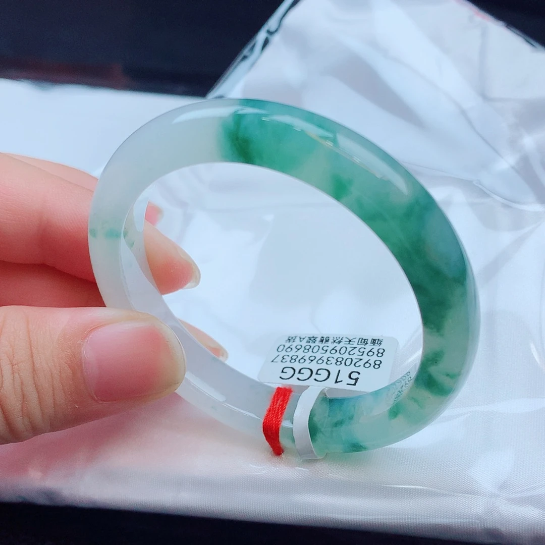 翡翠未镶嵌手镯天然缅甸翡翠A货手镯