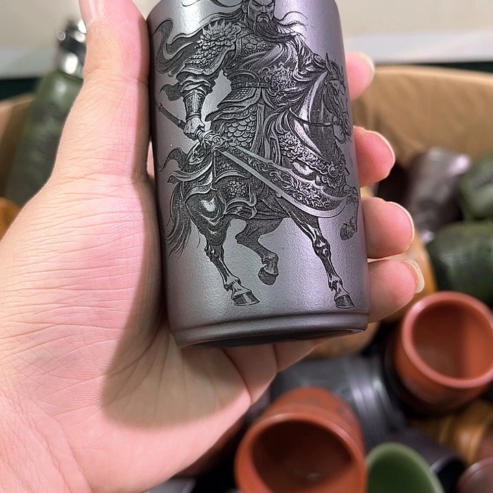 茶杯紫砂全手工紫砂主人杯