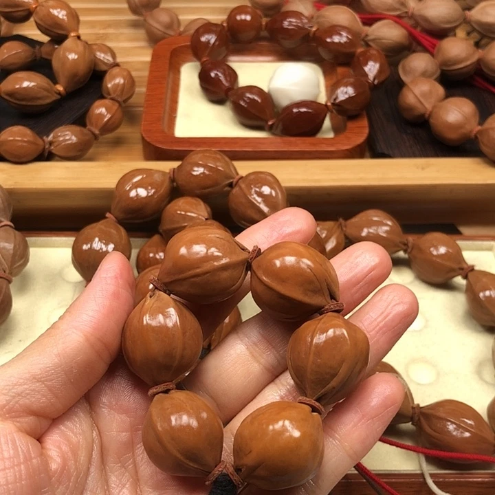 手串橄榄核梅林铁核20 X24手捻