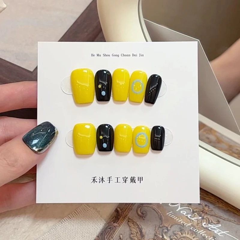 【柠檬片】——禾沐手工穿戴甲