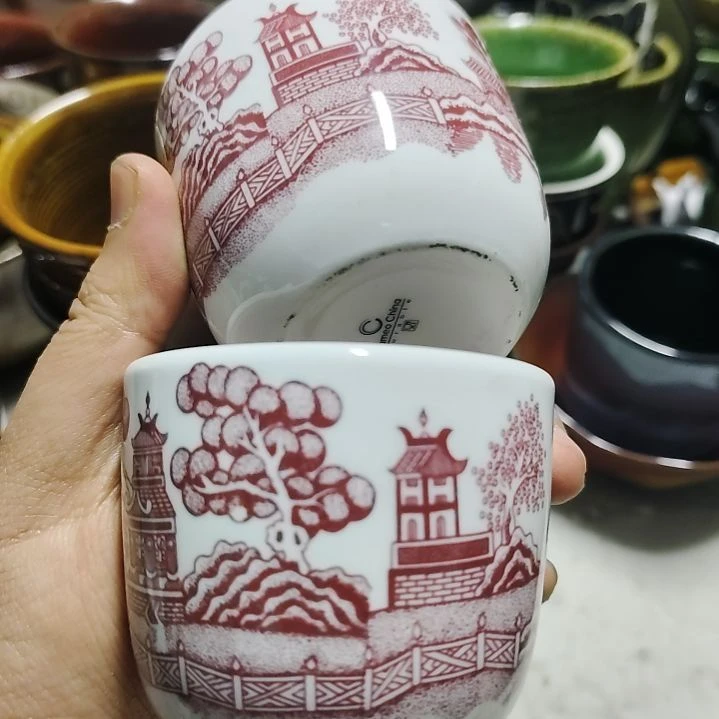 瓷片瓷器，五厂，各种摆件，瓷片！