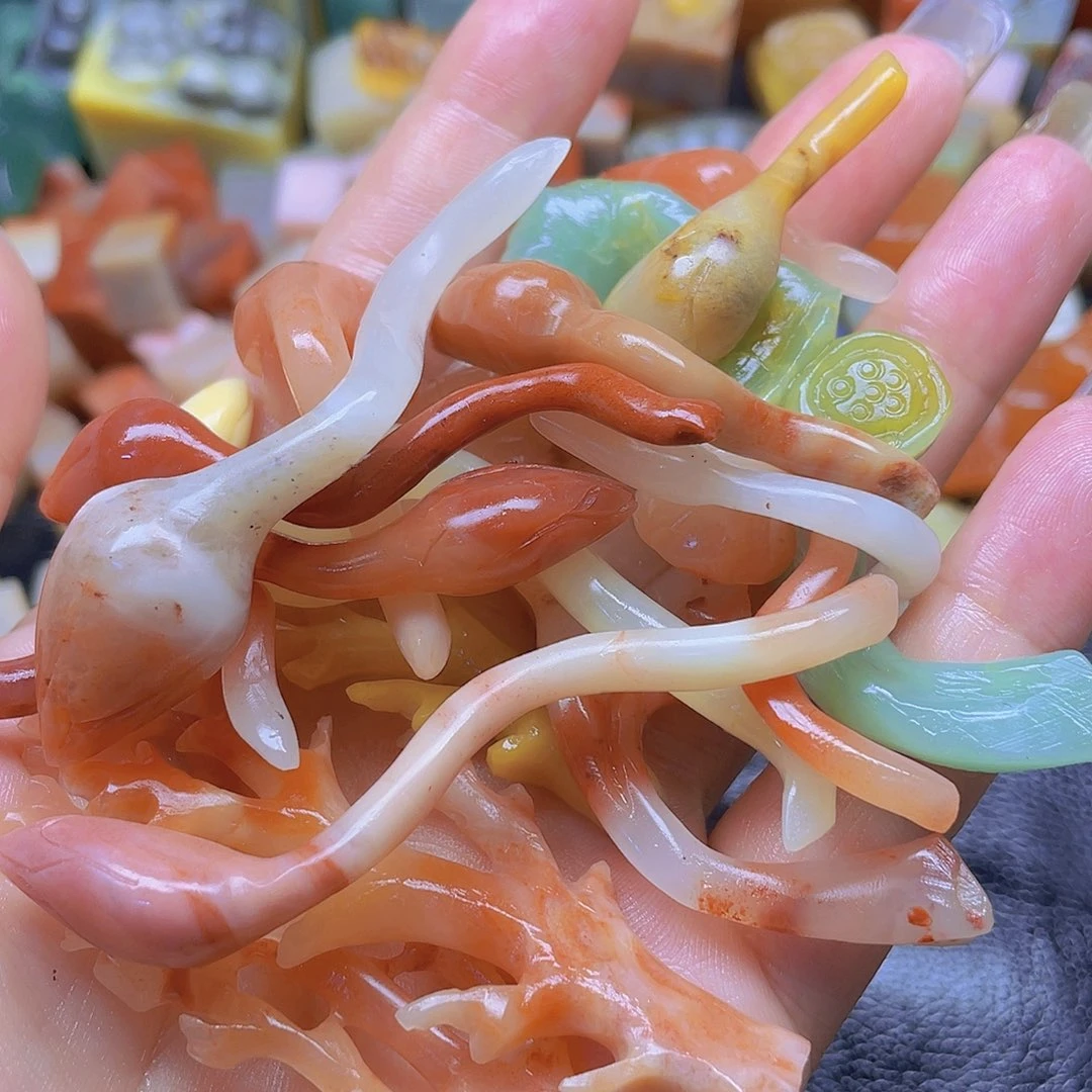 青田石印石?**皮纯手工